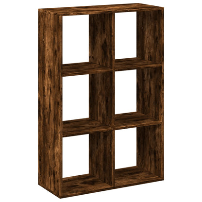 Libreria Divisorio Rovere Fumo 69,5x29x103,5cm in Truciolato | homemem39