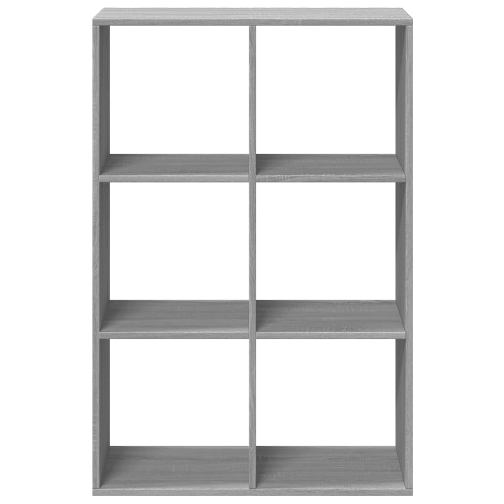 Libreria Divisorio Grigio Sonoma 69,5x29x103,5cm in Truciolato | homemem39