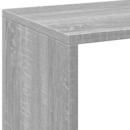 Libreria Divisorio Grigio Sonoma 69,5x29x103,5cm in Truciolato | homemem39