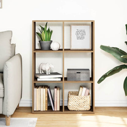 Libreria Divisorio Rovere 69,5x29x103,5 cm in Truciolato | homemem39