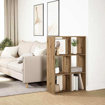 Libreria Divisorio Rovere 69,5x29x103,5 cm in Truciolato | homemem39