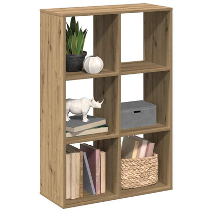 Libreria Divisorio Rovere 69,5x29x103,5 cm in Truciolato | homemem39