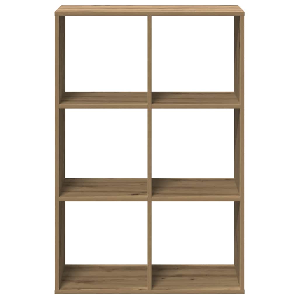 Libreria Divisorio Rovere 69,5x29x103,5 cm in Truciolato | homemem39