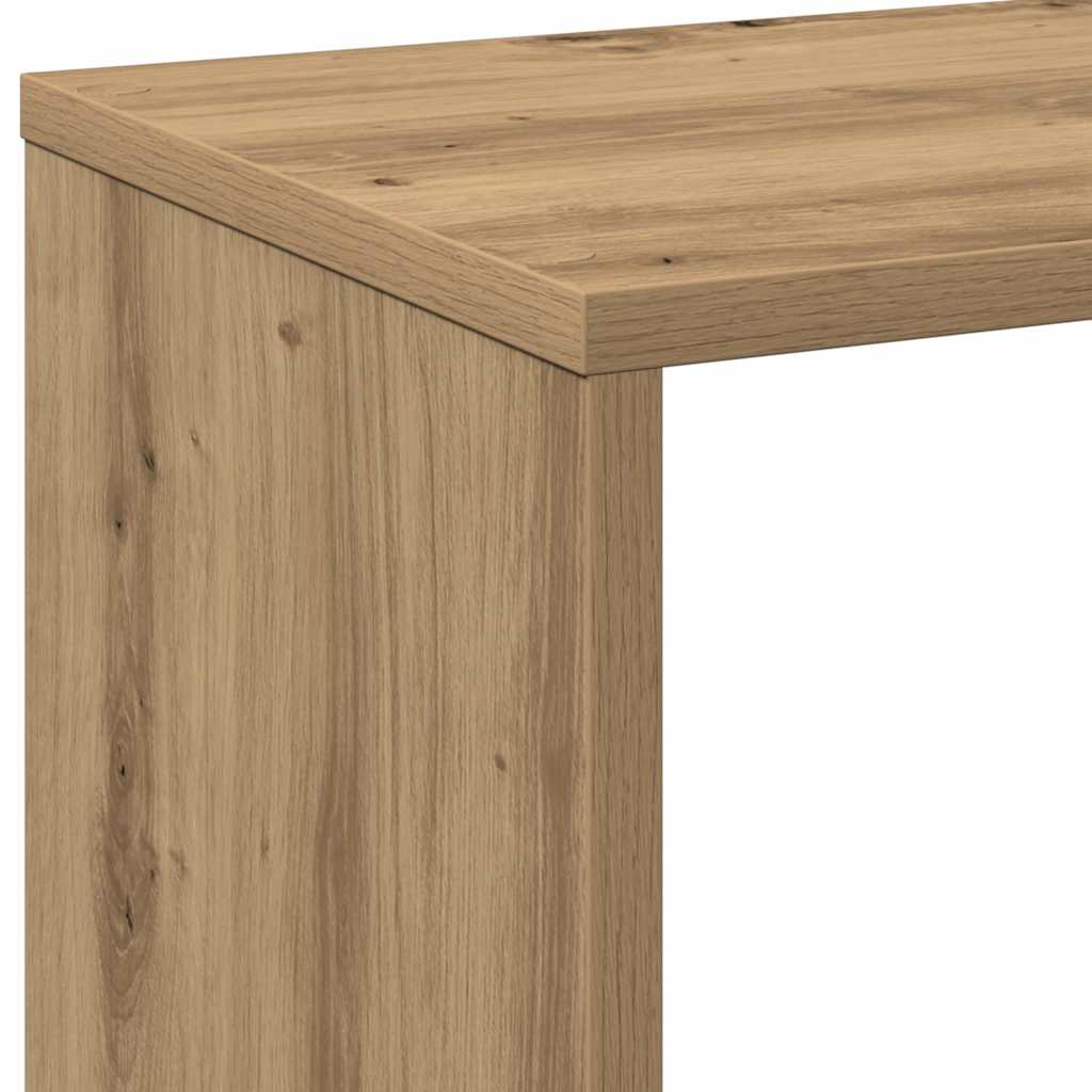 Libreria Divisorio Rovere 69,5x29x103,5 cm in Truciolato | homemem39