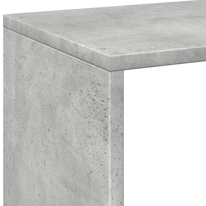 Libreria Divisorio Grigio Cemento 69,5x29x137,5cm in Truciolato | homemem39