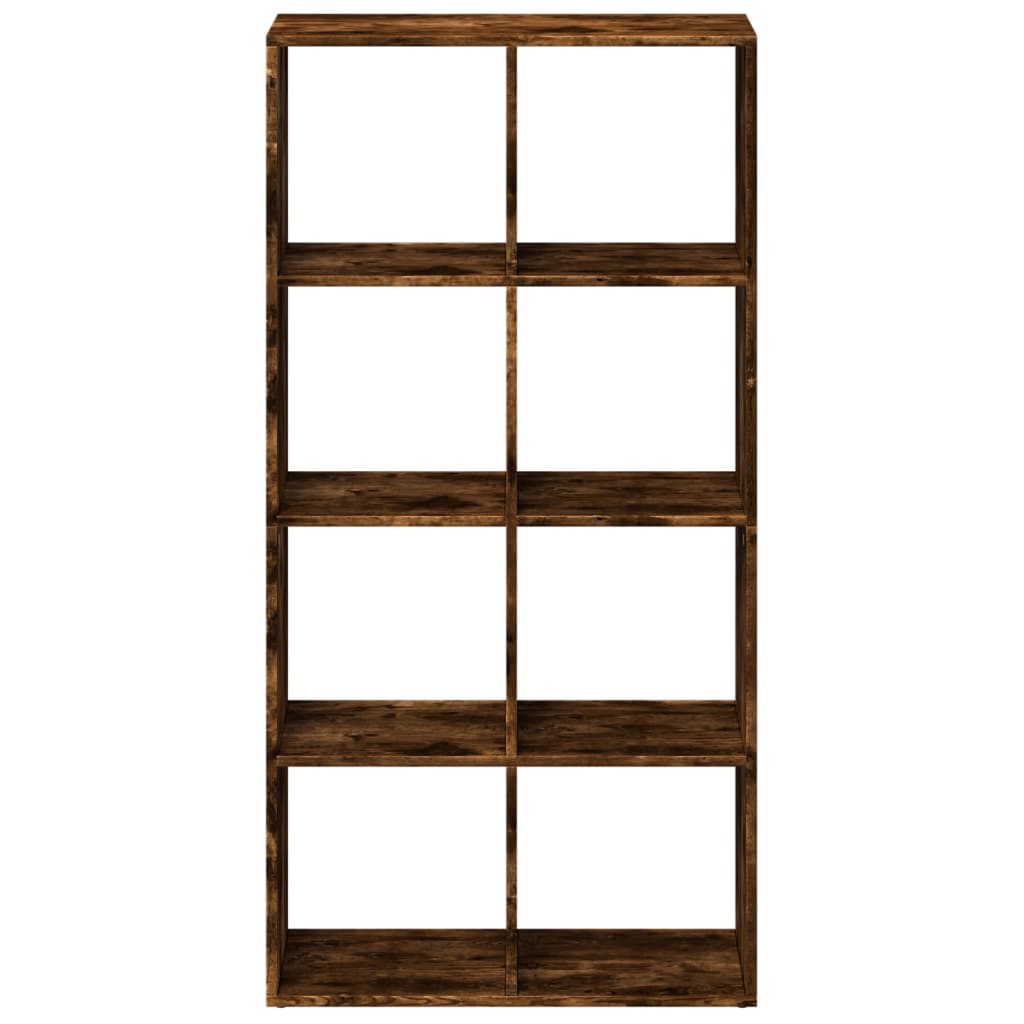 Libreria Divisorio Rovere Fumo 69,5x29x137,5cm in Truciolato | homemem39