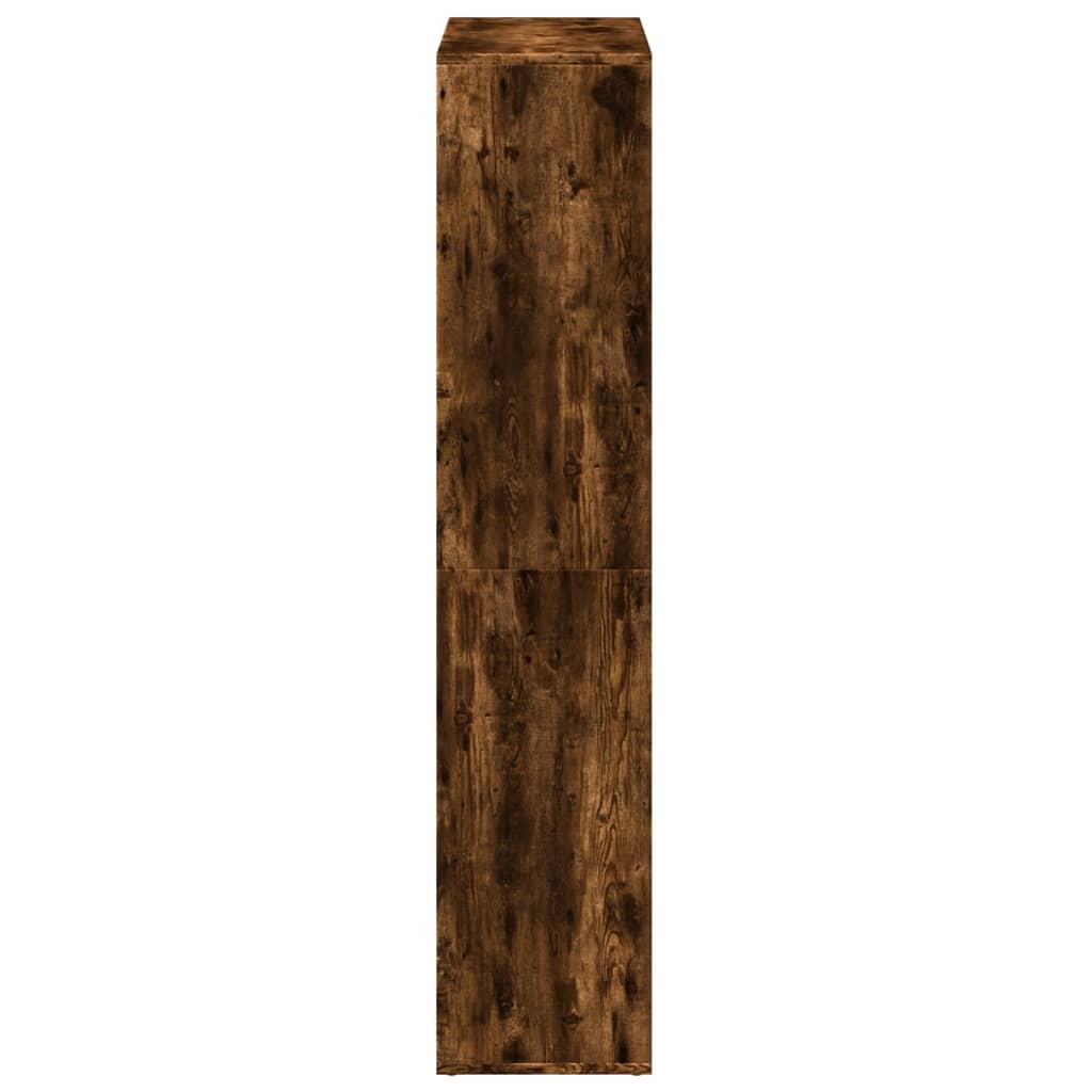 Libreria Divisorio Rovere Fumo 69,5x29x137,5cm in Truciolato | homemem39