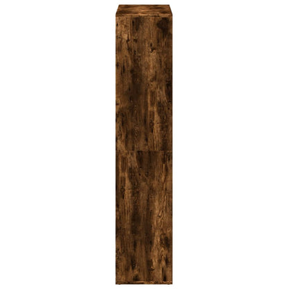 Libreria Divisorio Rovere Fumo 69,5x29x137,5cm in Truciolato | homemem39