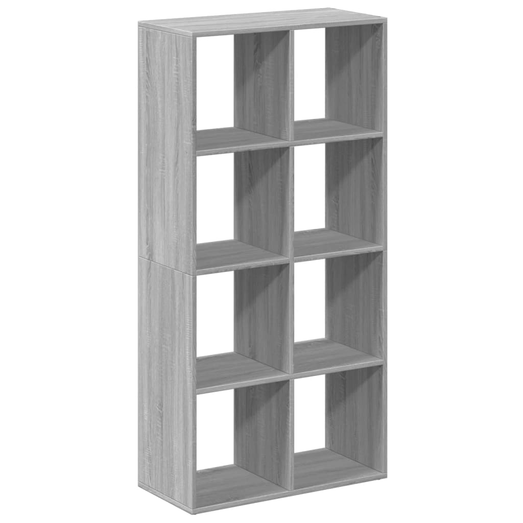 Libreria Divisorio Grigio Sonoma 69,5x29x137,5cm in Truciolato | homemem39
