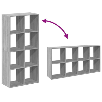 Libreria Divisorio Grigio Sonoma 69,5x29x137,5cm in Truciolato | homemem39