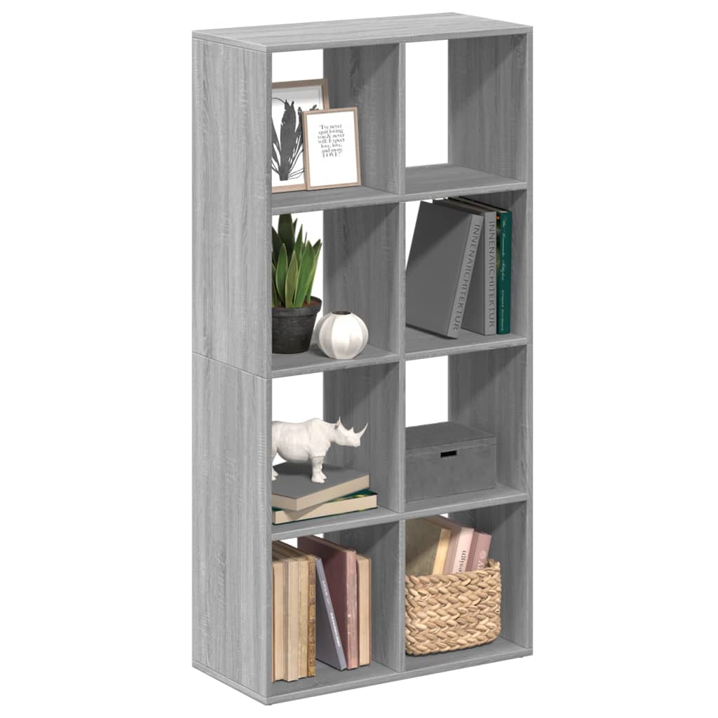 Libreria Divisorio Grigio Sonoma 69,5x29x137,5cm in Truciolato | homemem39