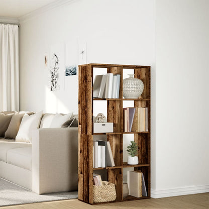 Libreria Divisorio Legno Antico 69,5x29x137,5 cm in Truciolato | homemem39