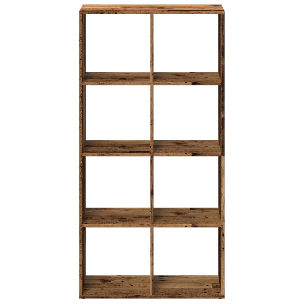 Libreria Divisorio Legno Antico 69,5x29x137,5 cm in Truciolato | homemem39