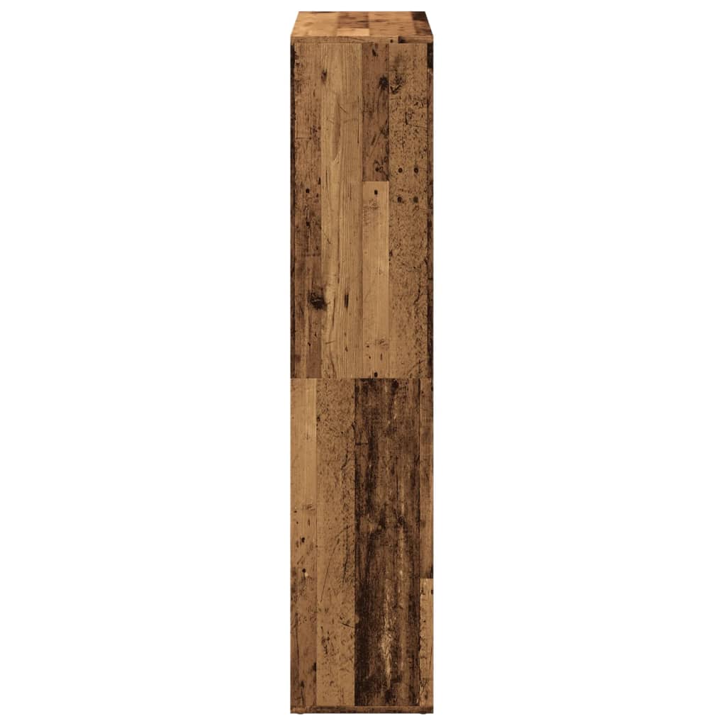 Libreria Divisorio Legno Antico 69,5x29x137,5 cm in Truciolato | homemem39