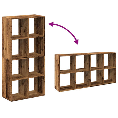 Libreria Divisorio Legno Antico 69,5x29x137,5 cm in Truciolato | homemem39