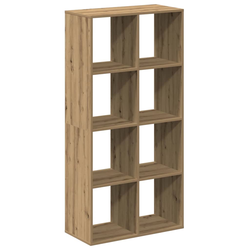 Libreria Divisorio Rovere Artigianale 69,5x29x137,5 Truciolato | homemem39