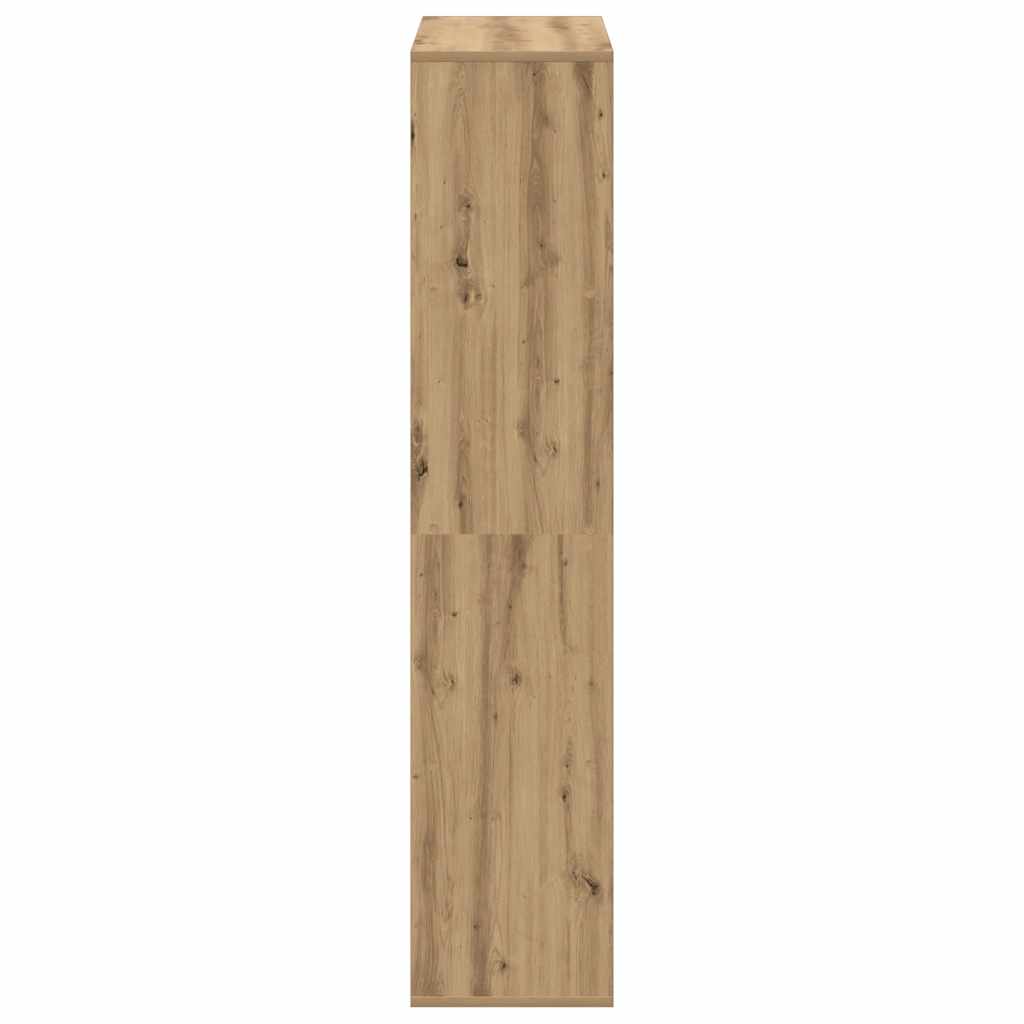 Libreria Divisorio Rovere Artigianale 69,5x29x137,5 Truciolato | homemem39