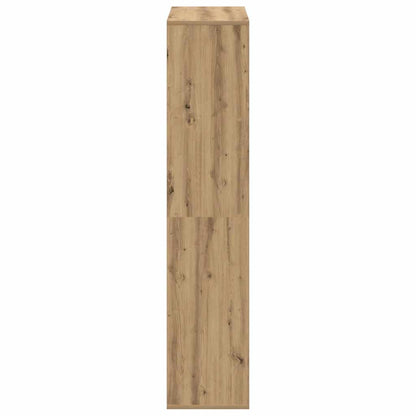 Libreria Divisorio Rovere Artigianale 69,5x29x137,5 Truciolato | homemem39