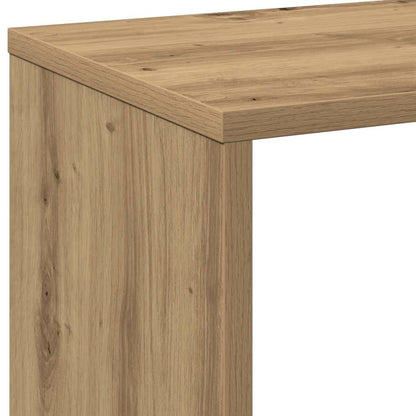 Libreria Divisorio Rovere Artigianale 69,5x29x137,5 Truciolato | homemem39