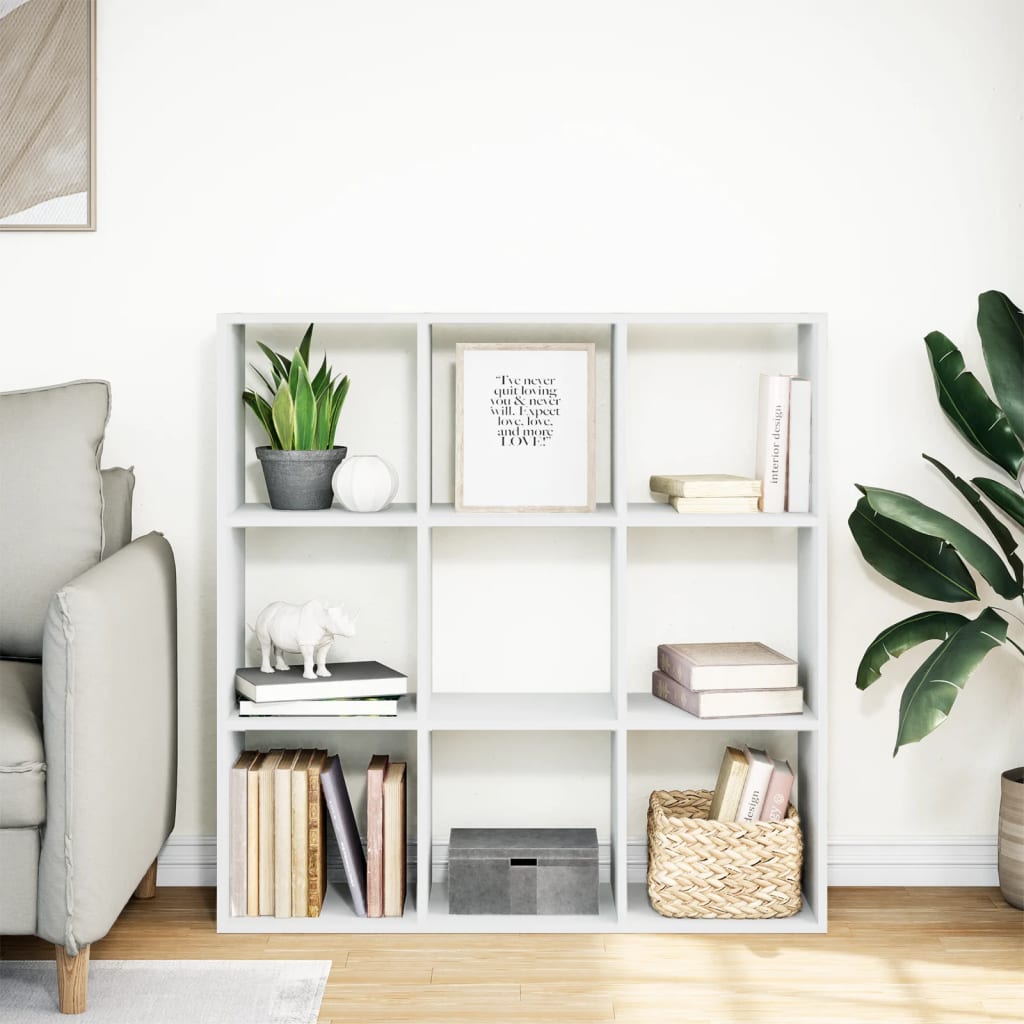 Libreria Divisorio Bianca 102x29x103,5 cm in Truciolato | homemem39
