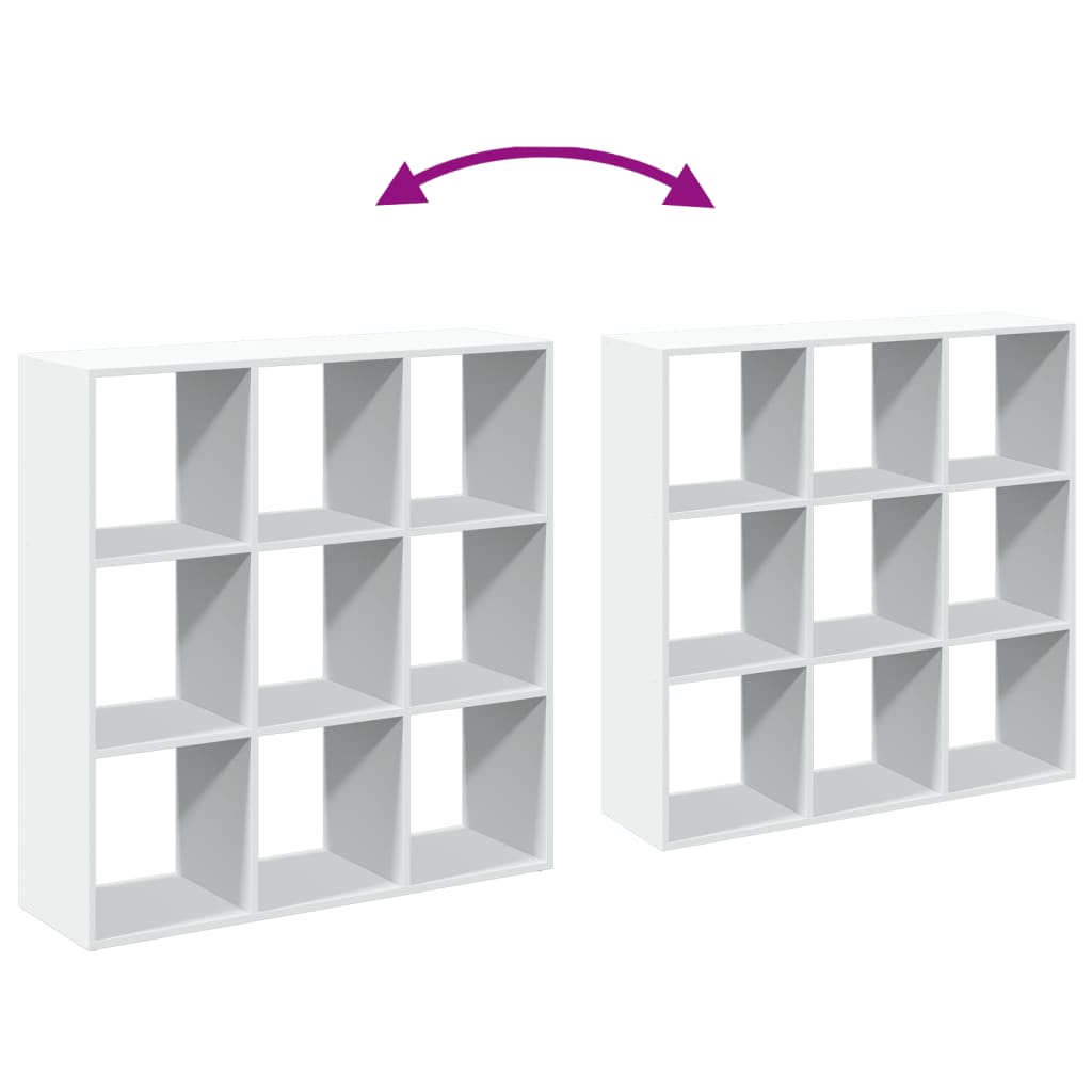 Libreria Divisorio Bianca 102x29x103,5 cm in Truciolato | homemem39