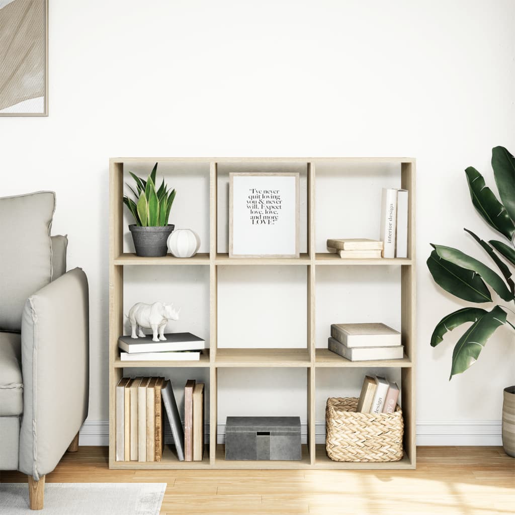 Libreria Divisorio Rovere Sonoma 102x29x103,5 cm in Truciolato | homemem39