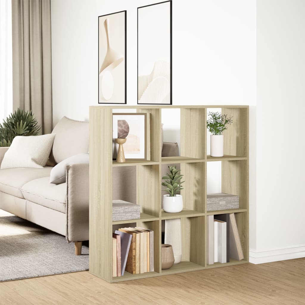 Libreria Divisorio Rovere Sonoma 102x29x103,5 cm in Truciolato | homemem39
