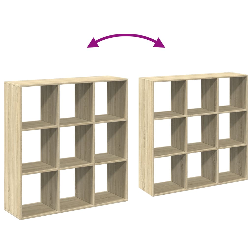 Libreria Divisorio Rovere Sonoma 102x29x103,5 cm in Truciolato | homemem39