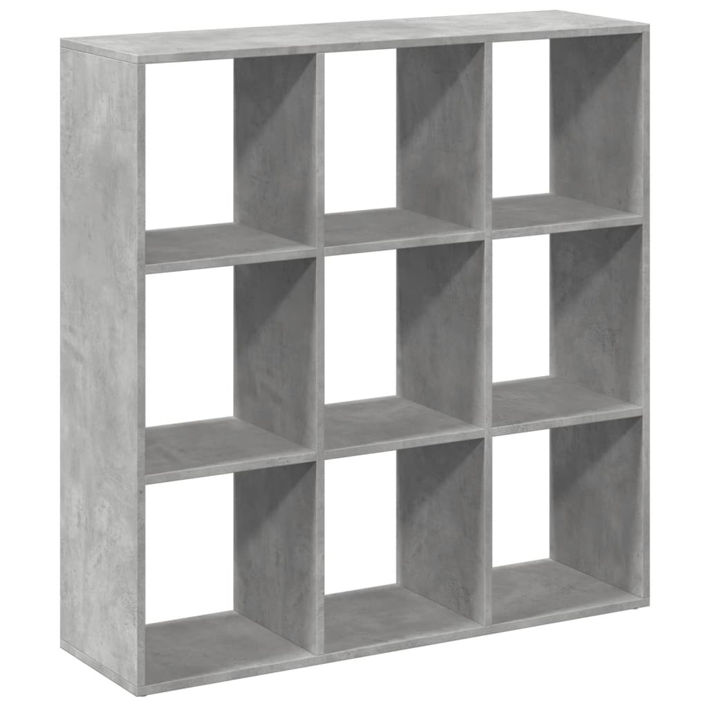 Libreria Divisorio Grigio Cemento 102x29x103,5 cm in Truciolato | homemem39