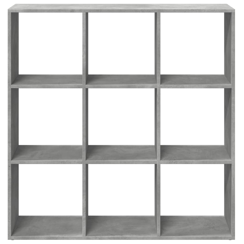 Libreria Divisorio Grigio Cemento 102x29x103,5 cm in Truciolato | homemem39