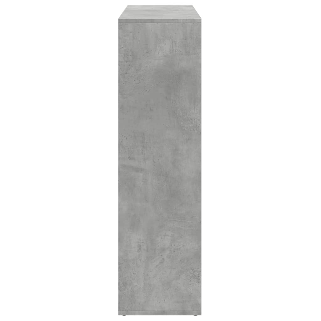Libreria Divisorio Grigio Cemento 102x29x103,5 cm in Truciolato | homemem39