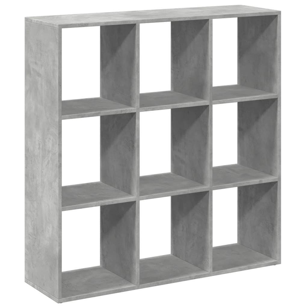 Libreria Divisorio Grigio Cemento 102x29x103,5 cm in Truciolato | homemem39
