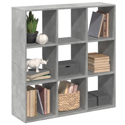 Libreria Divisorio Grigio Cemento 102x29x103,5 cm in Truciolato | homemem39
