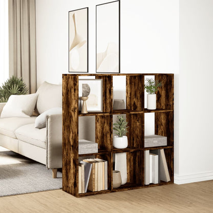 Libreria Divisorio Rovere Fumo 102x29x103,5 cm in Truciolato | homemem39