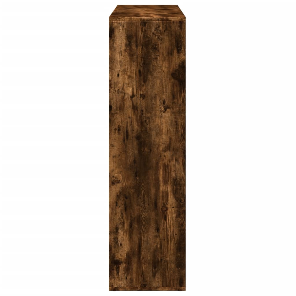 Libreria Divisorio Rovere Fumo 102x29x103,5 cm in Truciolato | homemem39