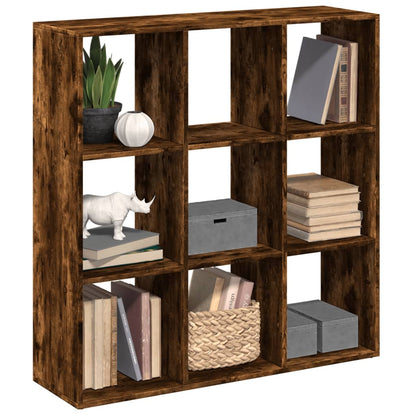 Libreria Divisorio Rovere Fumo 102x29x103,5 cm in Truciolato | homemem39