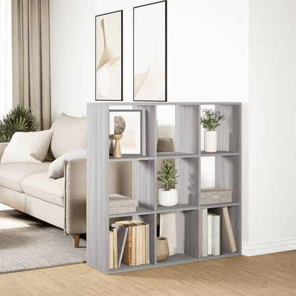Libreria Divisorio Grigio Sonoma 102x29x103,5 cm in Truciolato | homemem39