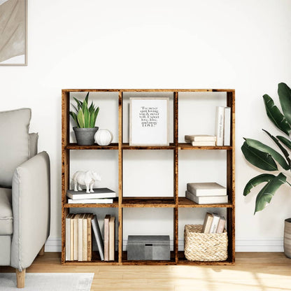 Libreria Divisorio Legno Antico 102x29x103,5 cm in Truciolato | homemem39