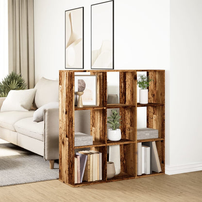 Libreria Divisorio Legno Antico 102x29x103,5 cm in Truciolato | homemem39