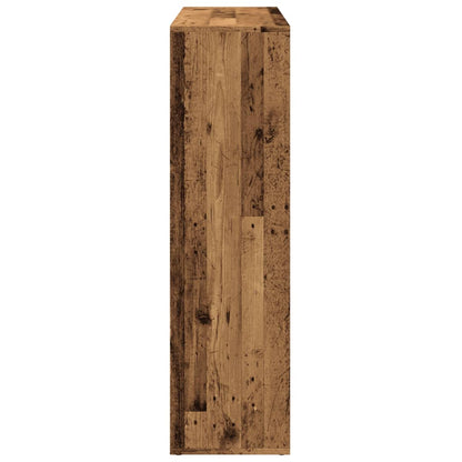 Libreria Divisorio Legno Antico 102x29x103,5 cm in Truciolato | homemem39