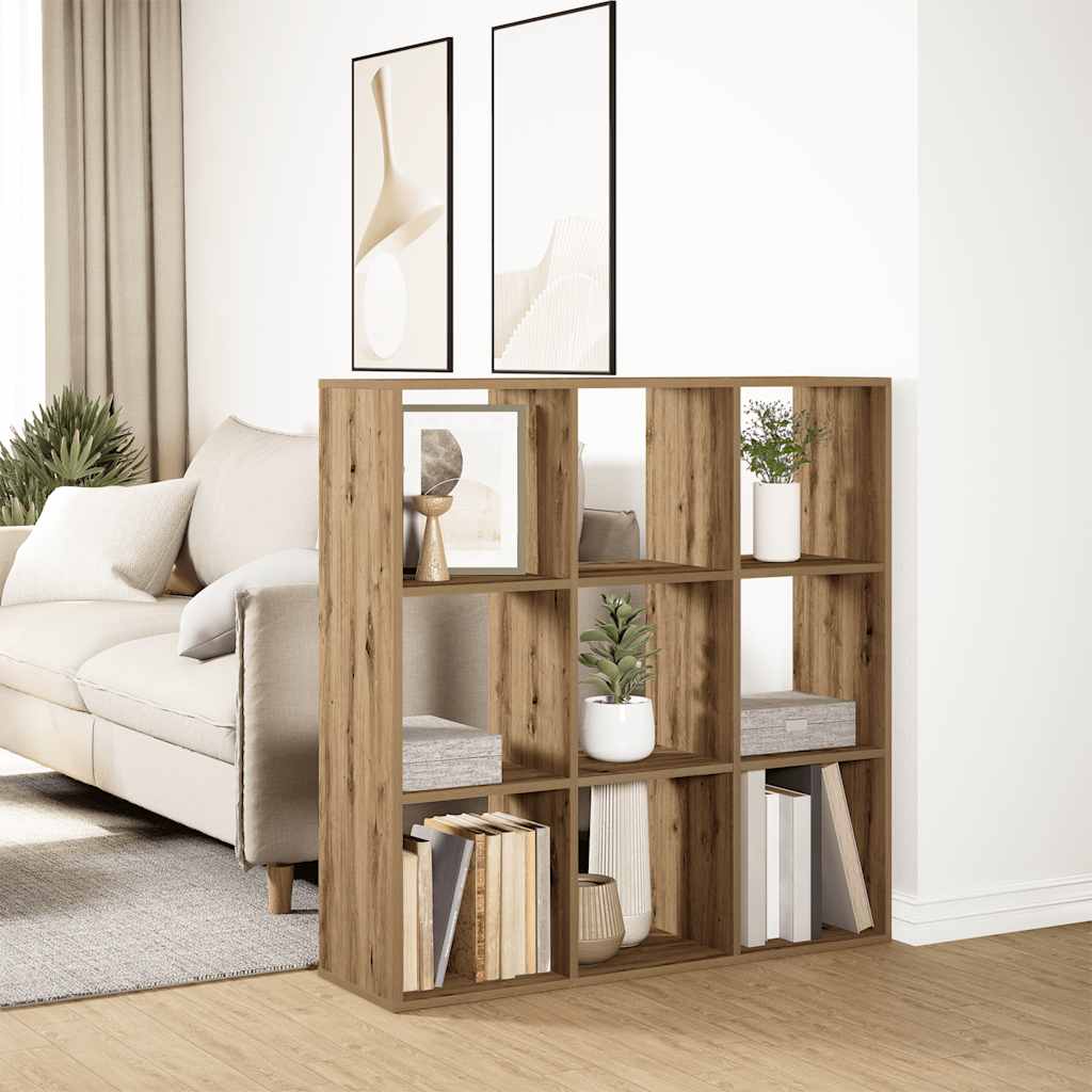 Libreria Divisorio Rovere 102x29x103,5 cm in Truciolato | homemem39