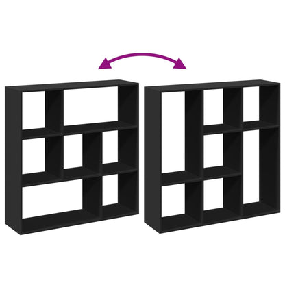 Libreria Divisorio Nera 102x29x103,5 cm in Truciolato | homemem39