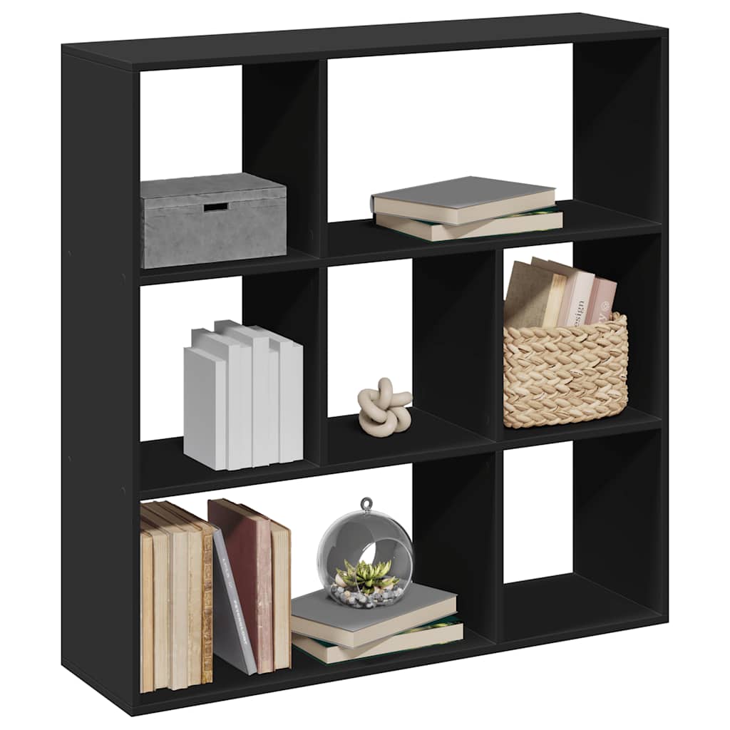 Libreria Divisorio Nera 102x29x103,5 cm in Truciolato | homemem39