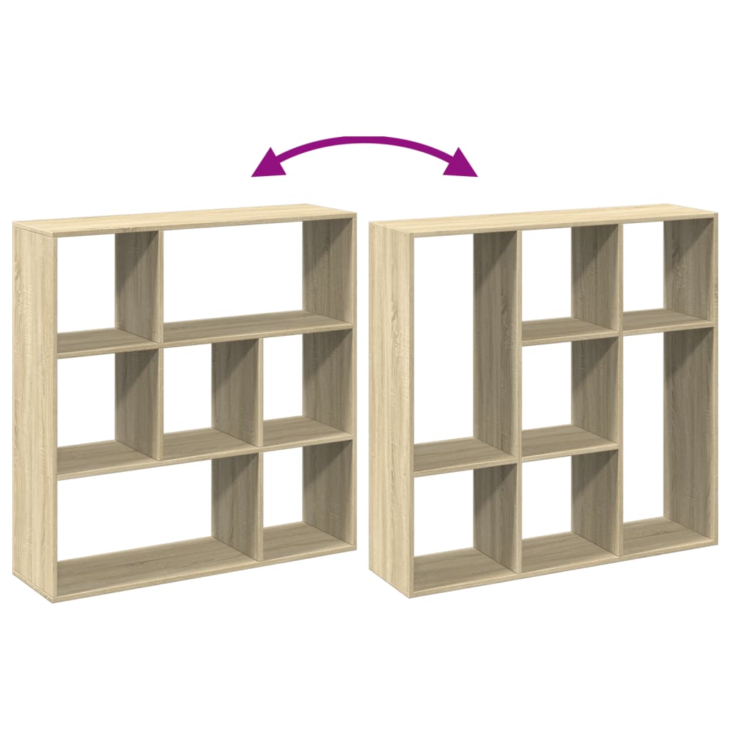 Libreria Divisorio Rovere Sonoma 102x29x103,5 cm in Truciolato | homemem39