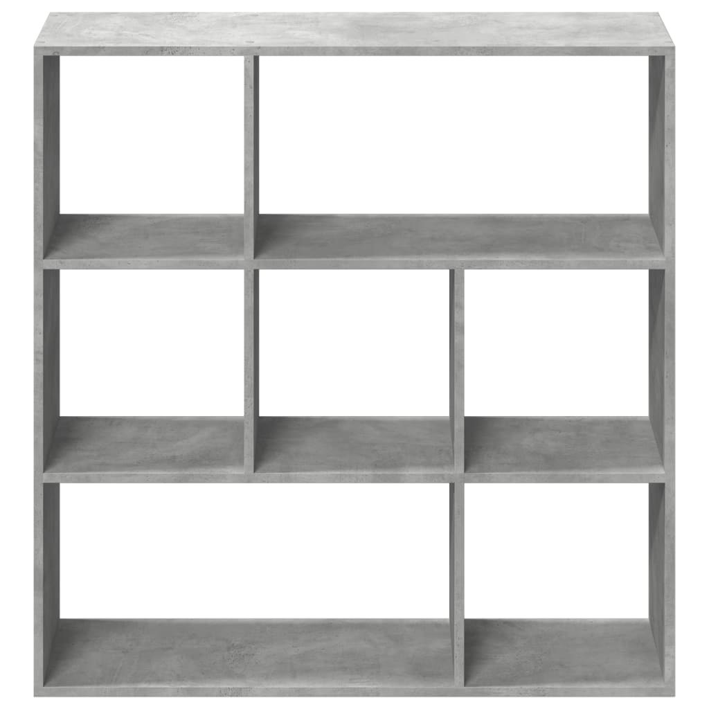 Libreria Divisorio Grigio Cemento 102x29x103,5 cm in Truciolato | homemem39