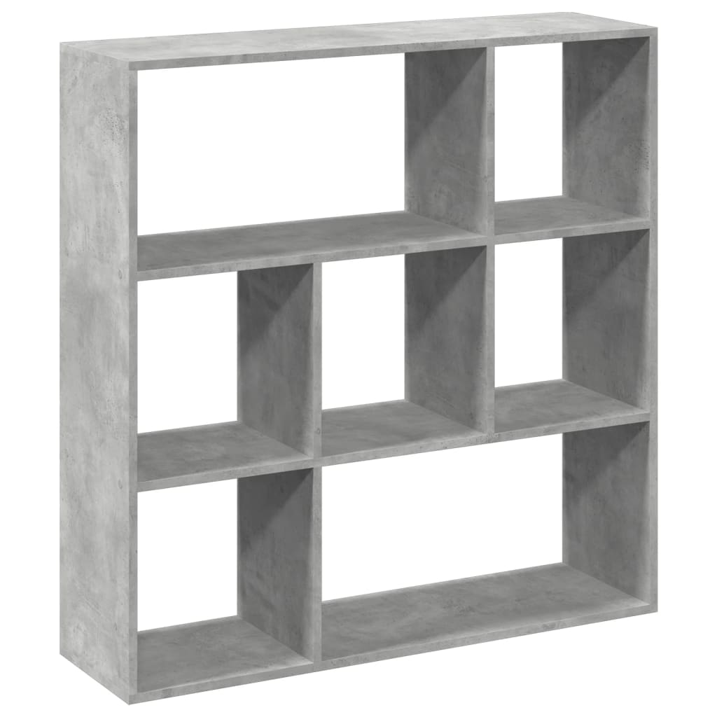 Libreria Divisorio Grigio Cemento 102x29x103,5 cm in Truciolato | homemem39