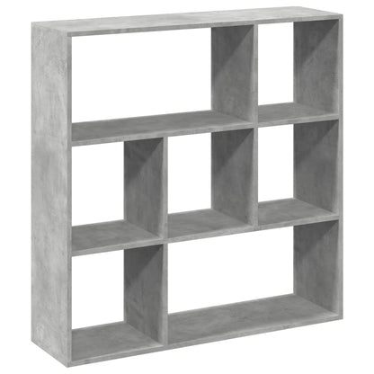 Libreria Divisorio Grigio Cemento 102x29x103,5 cm in Truciolato | homemem39