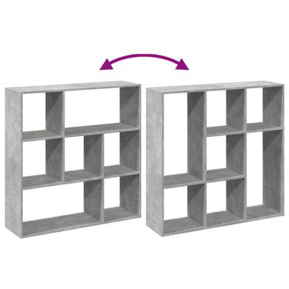 Libreria Divisorio Grigio Cemento 102x29x103,5 cm in Truciolato | homemem39