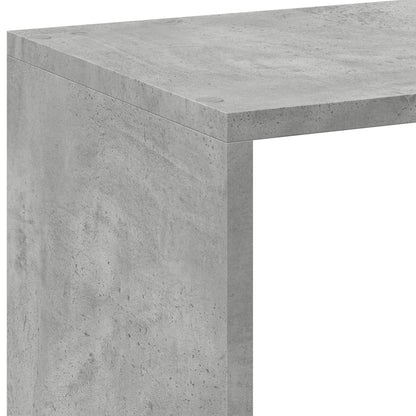 Libreria Divisorio Grigio Cemento 102x29x103,5 cm in Truciolato | homemem39