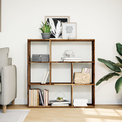 Libreria Divisorio Legno Antico 102x29x103,5 cm in Truciolato | homemem39